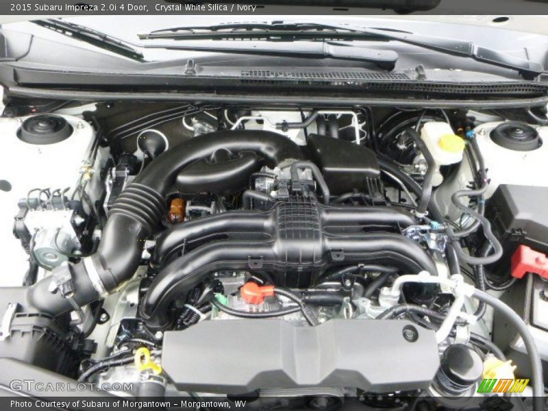 Crystal White Silica / Ivory 2015 Subaru Impreza 2.0i 4 Door