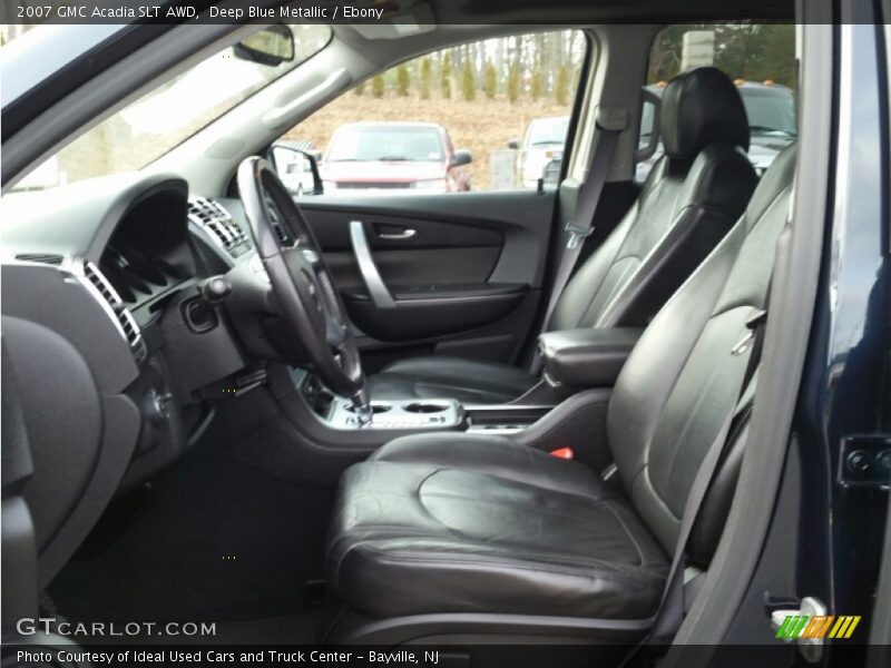 Deep Blue Metallic / Ebony 2007 GMC Acadia SLT AWD