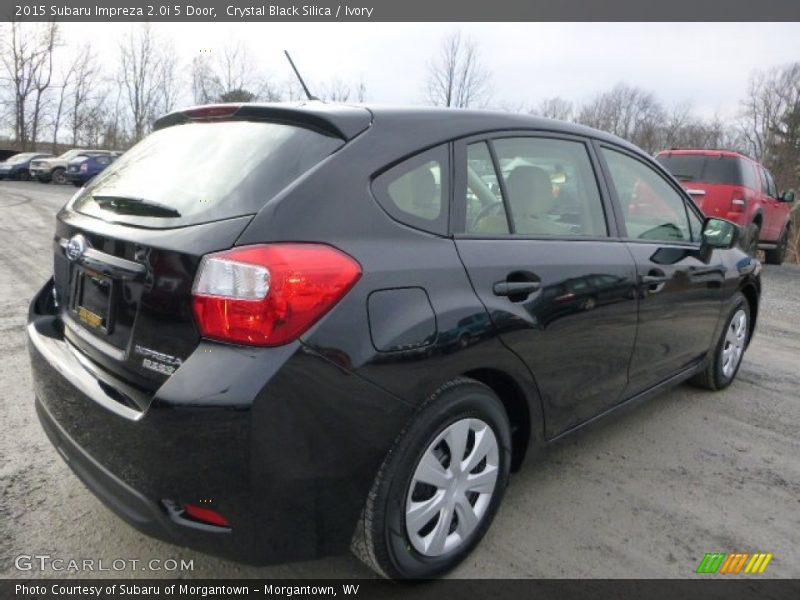 Crystal Black Silica / Ivory 2015 Subaru Impreza 2.0i 5 Door