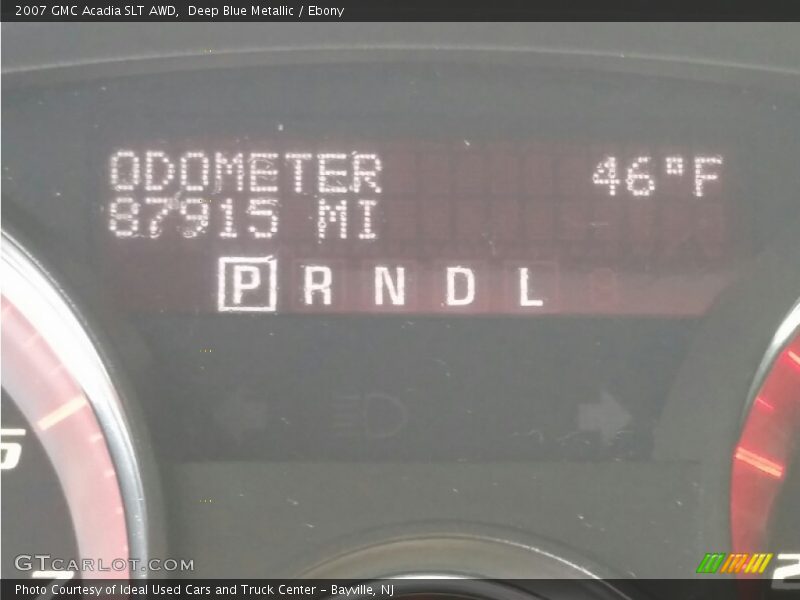 Deep Blue Metallic / Ebony 2007 GMC Acadia SLT AWD