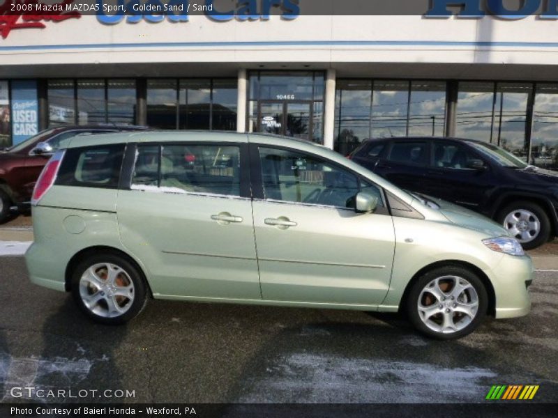 Golden Sand / Sand 2008 Mazda MAZDA5 Sport