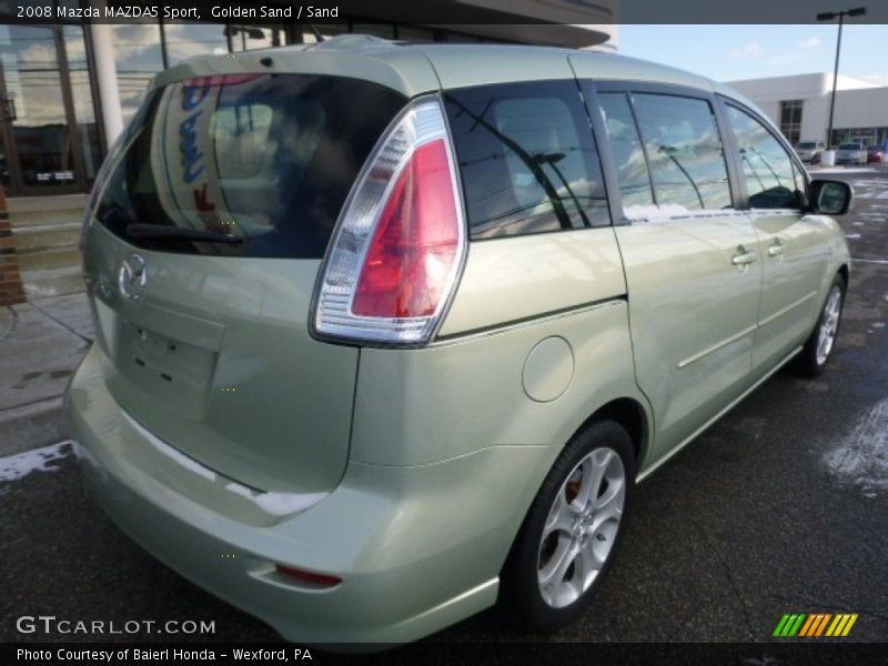 Golden Sand / Sand 2008 Mazda MAZDA5 Sport