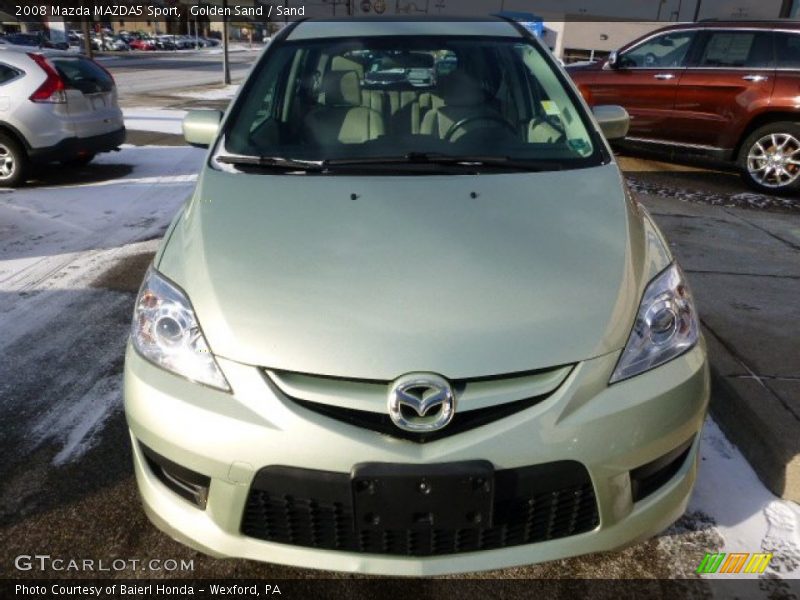 Golden Sand / Sand 2008 Mazda MAZDA5 Sport