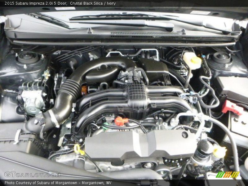  2015 Impreza 2.0i 5 Door Engine - 2.0 Liter DOHC 16-Valve VVT Horizontally Opposed 4 Cylinder