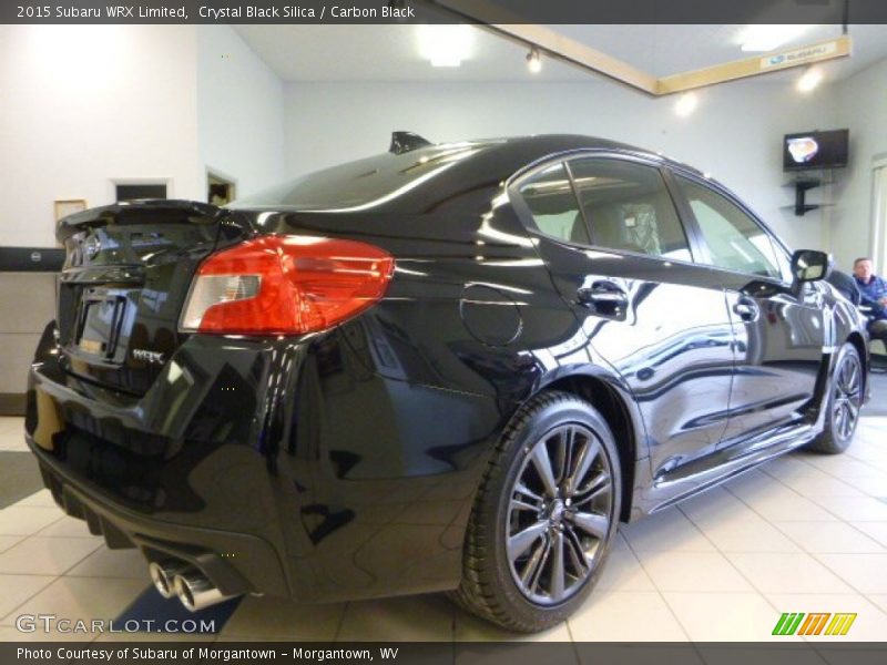Crystal Black Silica / Carbon Black 2015 Subaru WRX Limited