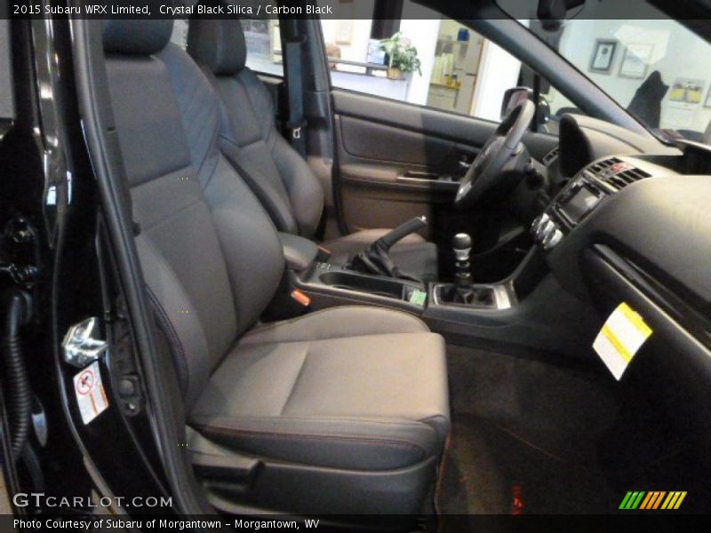 Crystal Black Silica / Carbon Black 2015 Subaru WRX Limited