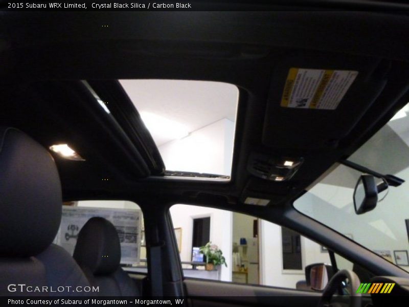 Crystal Black Silica / Carbon Black 2015 Subaru WRX Limited