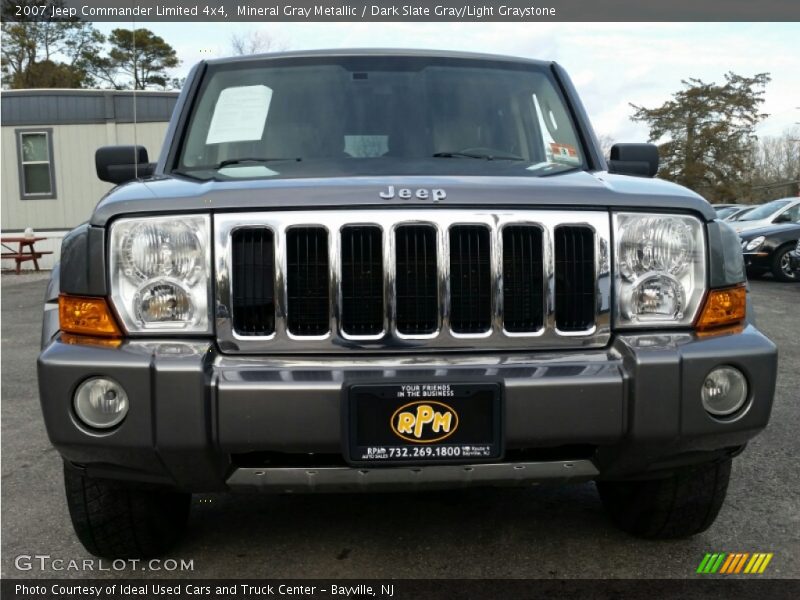 Mineral Gray Metallic / Dark Slate Gray/Light Graystone 2007 Jeep Commander Limited 4x4