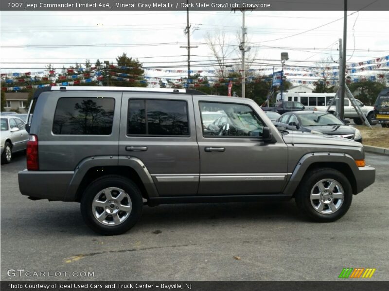 Mineral Gray Metallic / Dark Slate Gray/Light Graystone 2007 Jeep Commander Limited 4x4