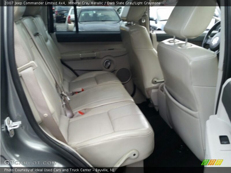 Mineral Gray Metallic / Dark Slate Gray/Light Graystone 2007 Jeep Commander Limited 4x4