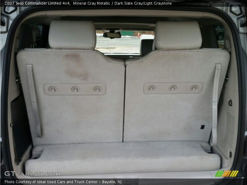 Mineral Gray Metallic / Dark Slate Gray/Light Graystone 2007 Jeep Commander Limited 4x4