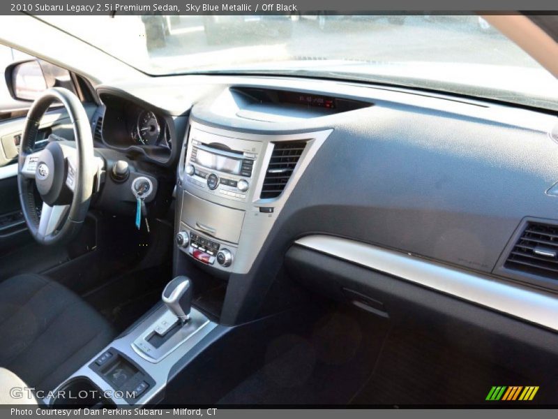 Sky Blue Metallic / Off Black 2010 Subaru Legacy 2.5i Premium Sedan