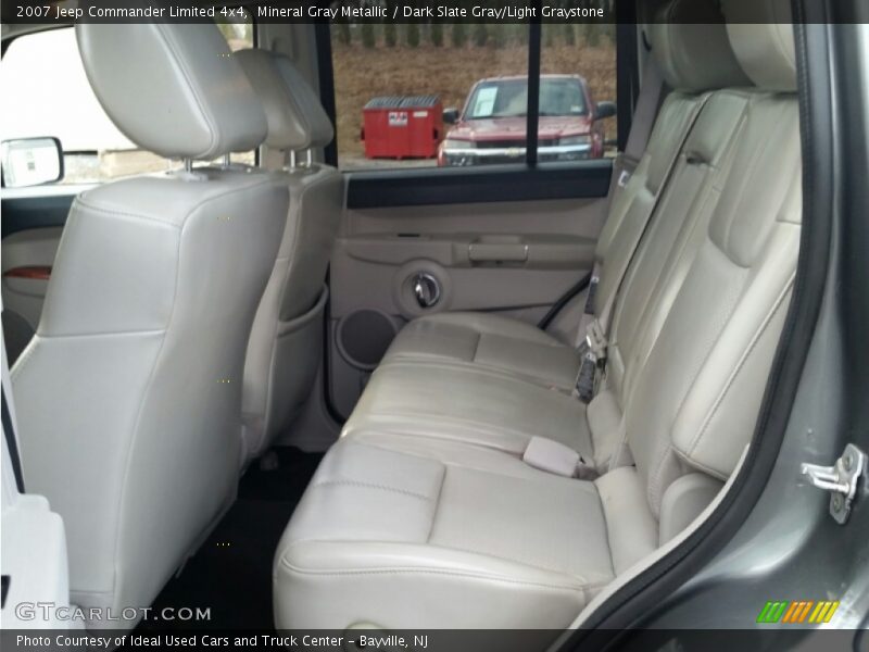 Mineral Gray Metallic / Dark Slate Gray/Light Graystone 2007 Jeep Commander Limited 4x4