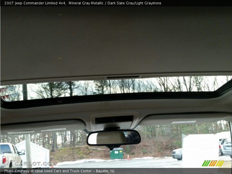 Mineral Gray Metallic / Dark Slate Gray/Light Graystone 2007 Jeep Commander Limited 4x4