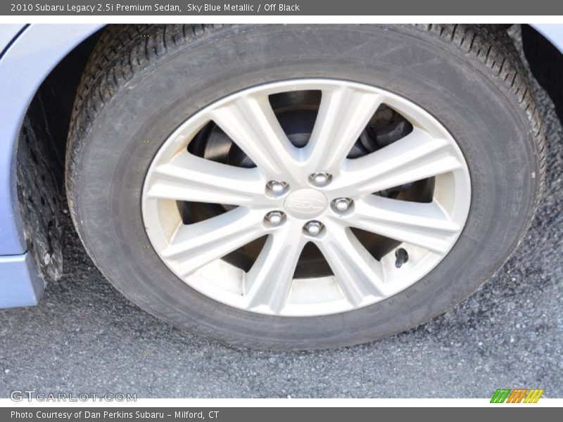 Sky Blue Metallic / Off Black 2010 Subaru Legacy 2.5i Premium Sedan