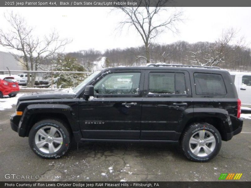 Black / Dark Slate Gray/Light Pebble Beige 2015 Jeep Patriot Sport 4x4