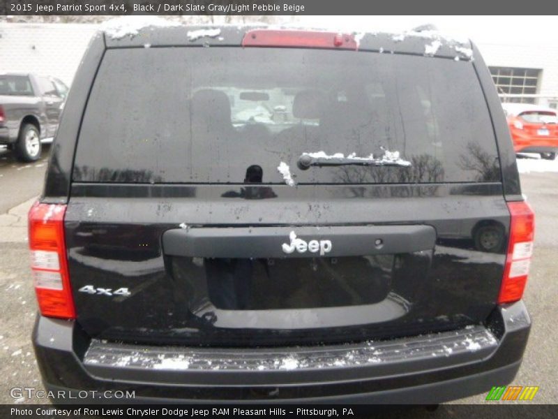 Black / Dark Slate Gray/Light Pebble Beige 2015 Jeep Patriot Sport 4x4