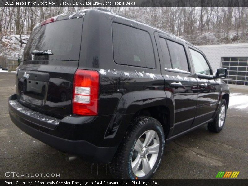 Black / Dark Slate Gray/Light Pebble Beige 2015 Jeep Patriot Sport 4x4