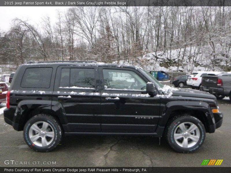 Black / Dark Slate Gray/Light Pebble Beige 2015 Jeep Patriot Sport 4x4