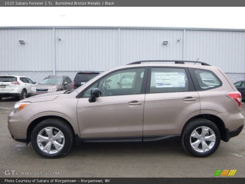 Burnished Bronze Metallic / Black 2015 Subaru Forester 2.5i