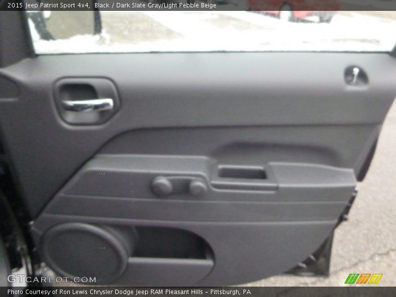 Black / Dark Slate Gray/Light Pebble Beige 2015 Jeep Patriot Sport 4x4