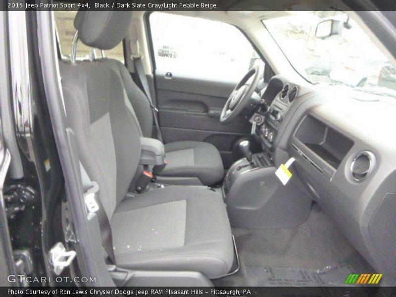 Black / Dark Slate Gray/Light Pebble Beige 2015 Jeep Patriot Sport 4x4