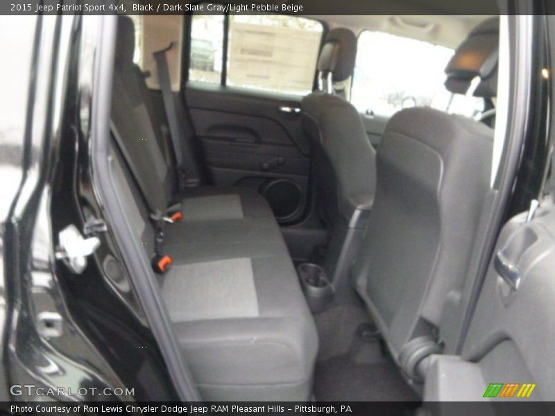 Black / Dark Slate Gray/Light Pebble Beige 2015 Jeep Patriot Sport 4x4