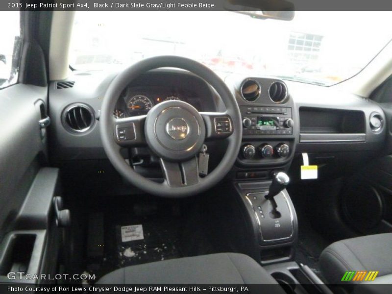 Black / Dark Slate Gray/Light Pebble Beige 2015 Jeep Patriot Sport 4x4