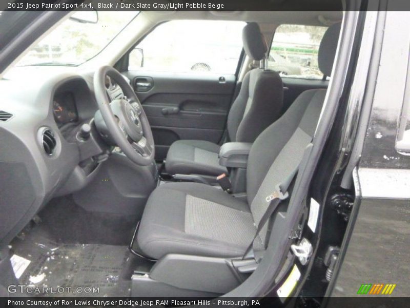 Black / Dark Slate Gray/Light Pebble Beige 2015 Jeep Patriot Sport 4x4