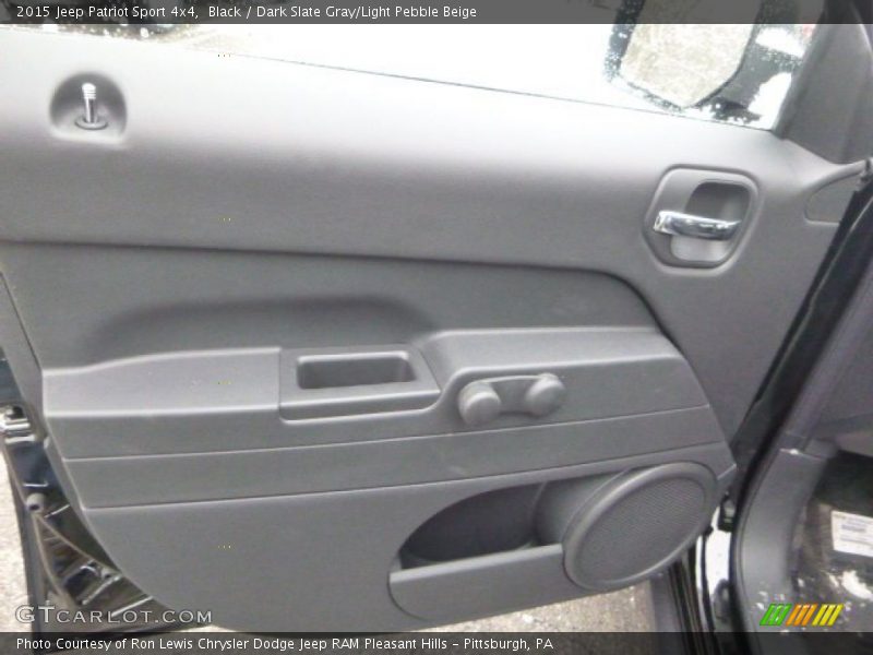 Black / Dark Slate Gray/Light Pebble Beige 2015 Jeep Patriot Sport 4x4