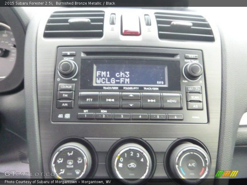 Burnished Bronze Metallic / Black 2015 Subaru Forester 2.5i