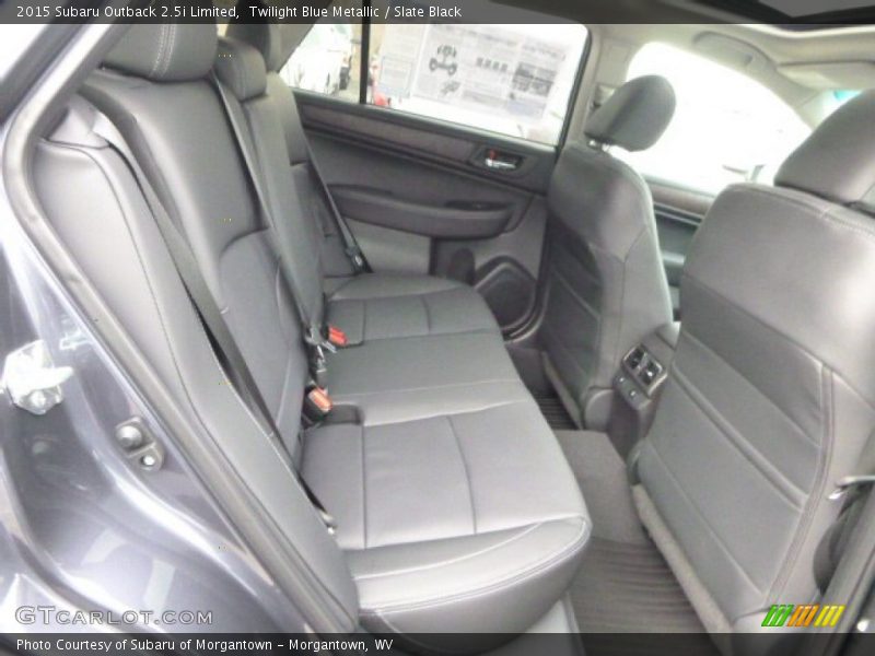 Twilight Blue Metallic / Slate Black 2015 Subaru Outback 2.5i Limited