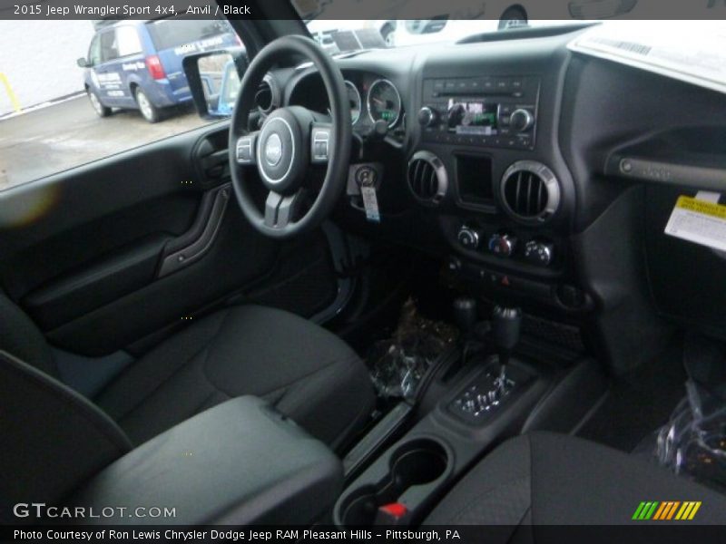 Anvil / Black 2015 Jeep Wrangler Sport 4x4