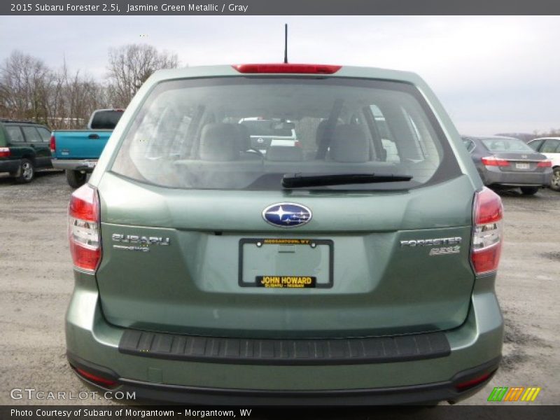 Jasmine Green Metallic / Gray 2015 Subaru Forester 2.5i