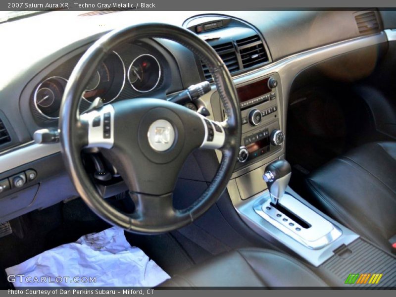 Techno Gray Metallic / Black 2007 Saturn Aura XR