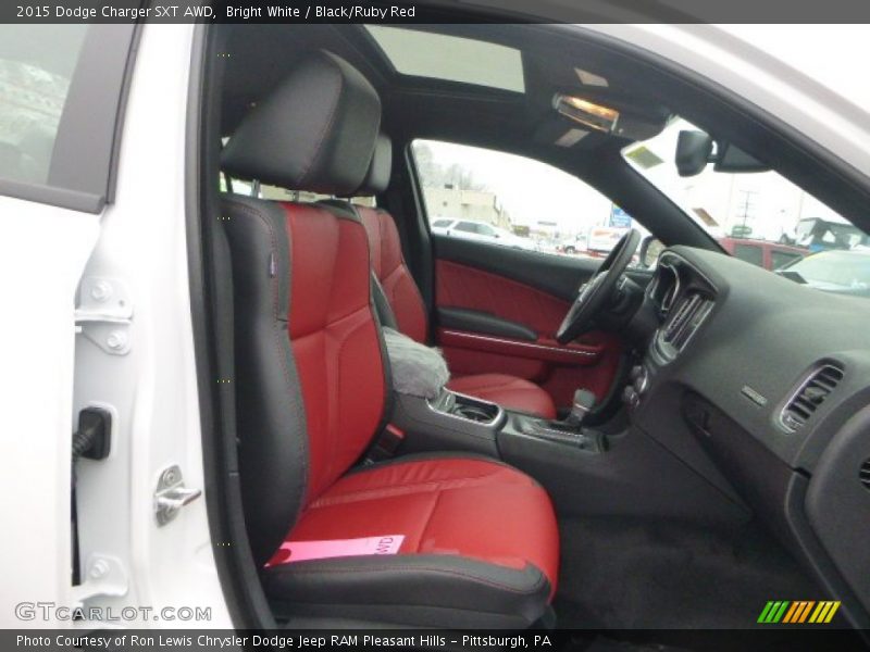 Front Seat of 2015 Charger SXT AWD