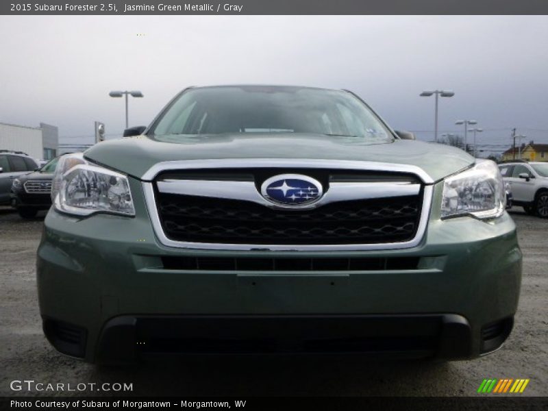 Jasmine Green Metallic / Gray 2015 Subaru Forester 2.5i
