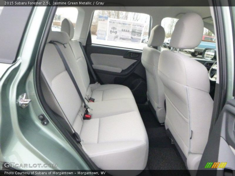 Jasmine Green Metallic / Gray 2015 Subaru Forester 2.5i