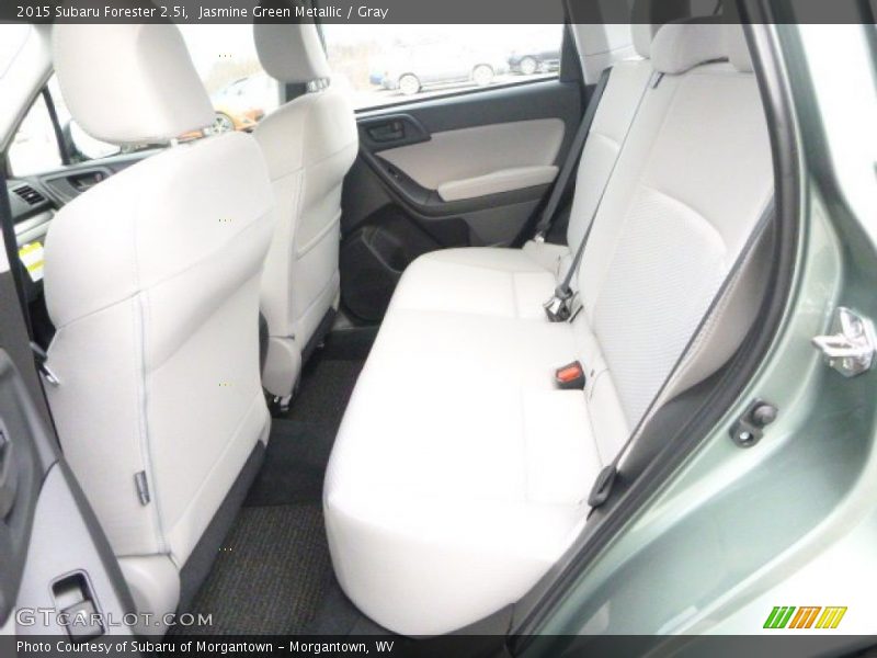 Jasmine Green Metallic / Gray 2015 Subaru Forester 2.5i