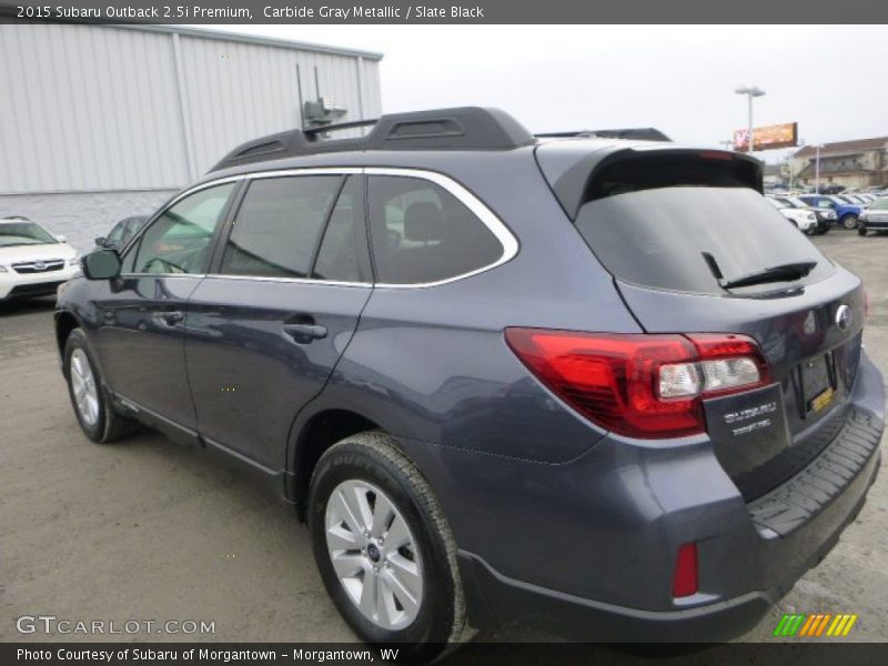 Carbide Gray Metallic / Slate Black 2015 Subaru Outback 2.5i Premium