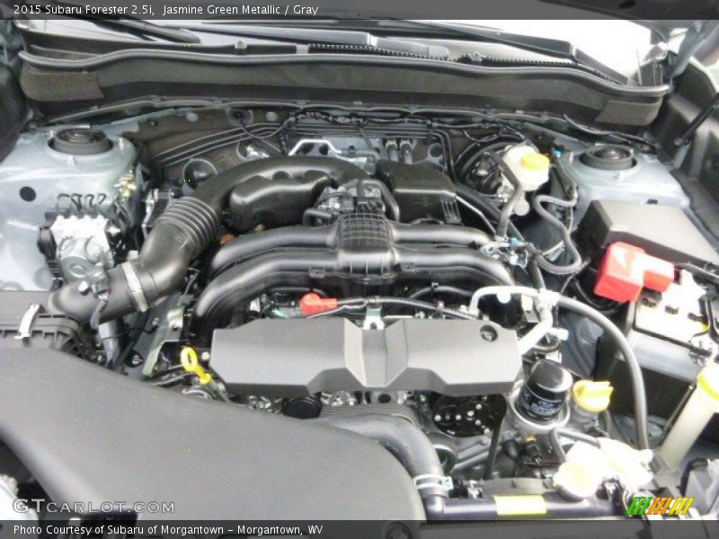 Jasmine Green Metallic / Gray 2015 Subaru Forester 2.5i