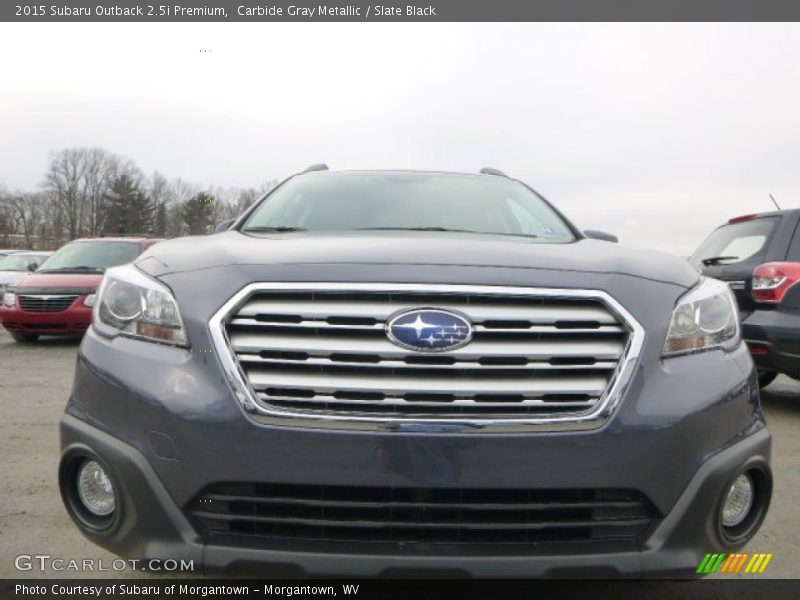 Carbide Gray Metallic / Slate Black 2015 Subaru Outback 2.5i Premium