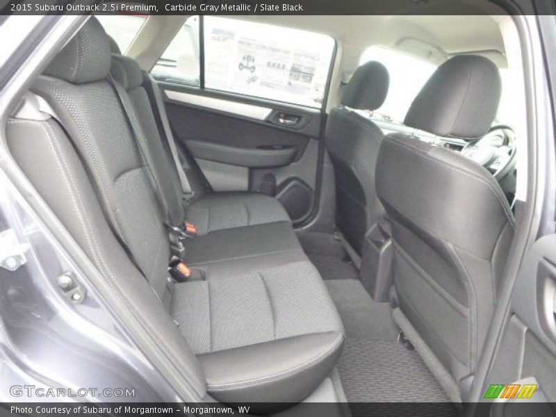 Carbide Gray Metallic / Slate Black 2015 Subaru Outback 2.5i Premium