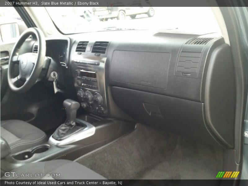 Slate Blue Metallic / Ebony Black 2007 Hummer H3