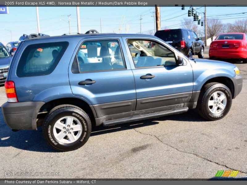 Norsea Blue Metallic / Medium/Dark Pebble Beige 2005 Ford Escape XLS 4WD