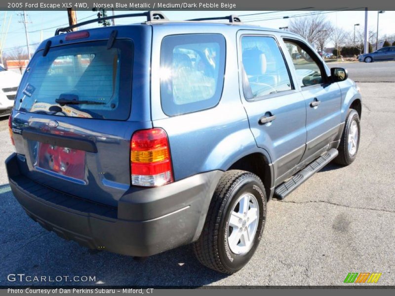 Norsea Blue Metallic / Medium/Dark Pebble Beige 2005 Ford Escape XLS 4WD