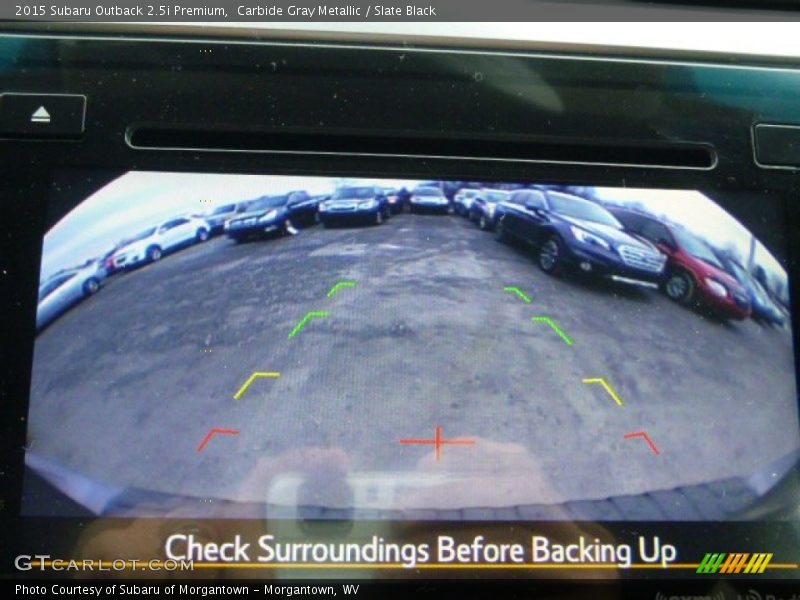 Carbide Gray Metallic / Slate Black 2015 Subaru Outback 2.5i Premium