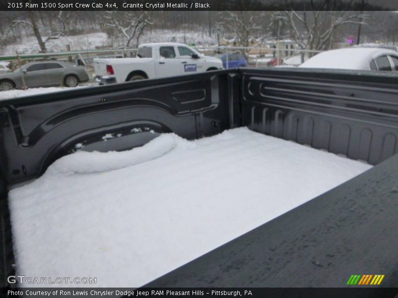 Granite Crystal Metallic / Black 2015 Ram 1500 Sport Crew Cab 4x4