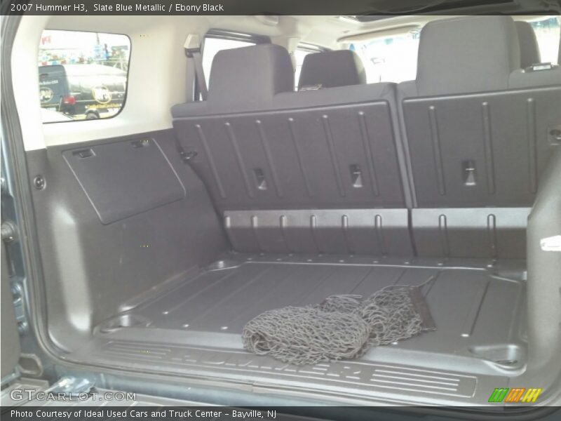 Slate Blue Metallic / Ebony Black 2007 Hummer H3
