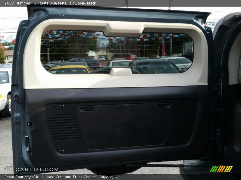 Slate Blue Metallic / Ebony Black 2007 Hummer H3